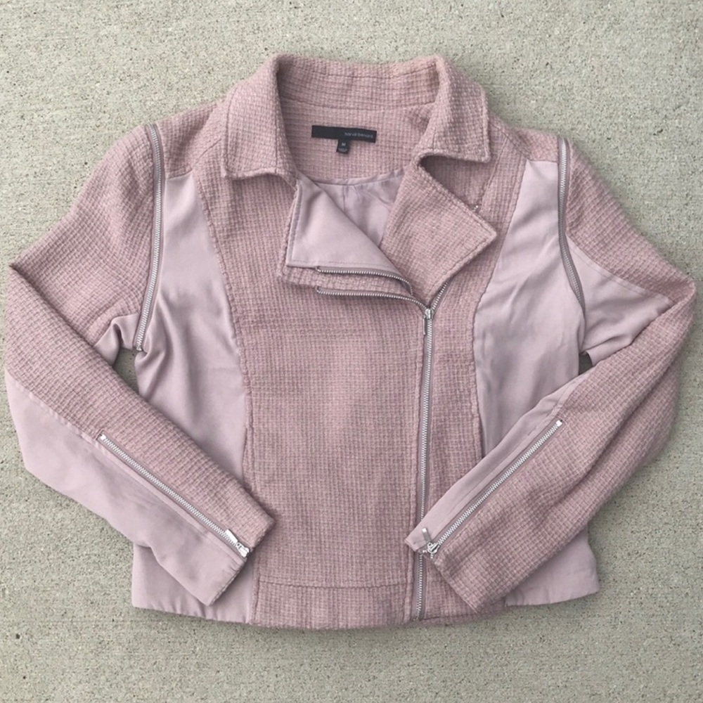 harve benard Pink Moto Jacket